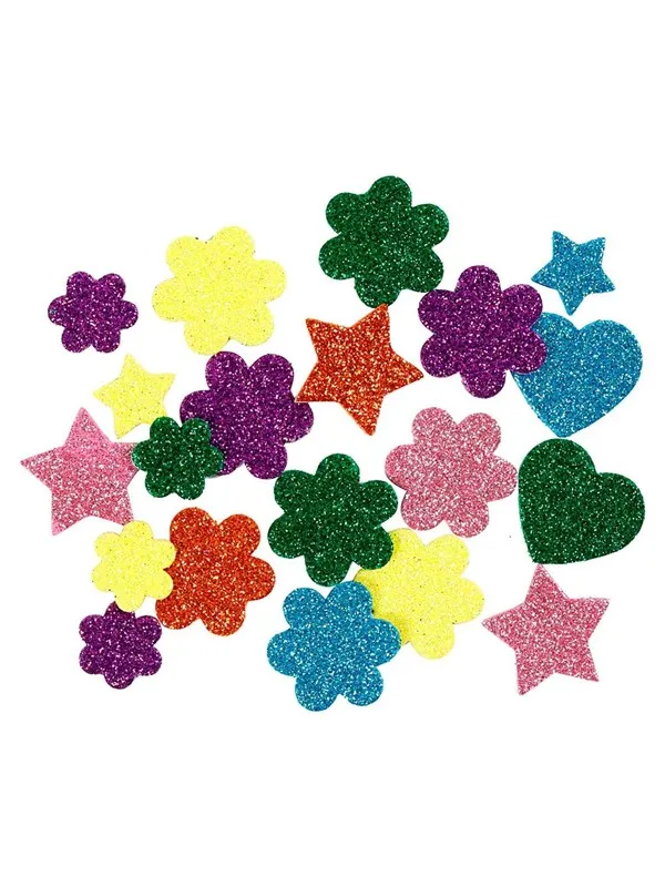Creativ Company Foamforms Glitter 100pcs.