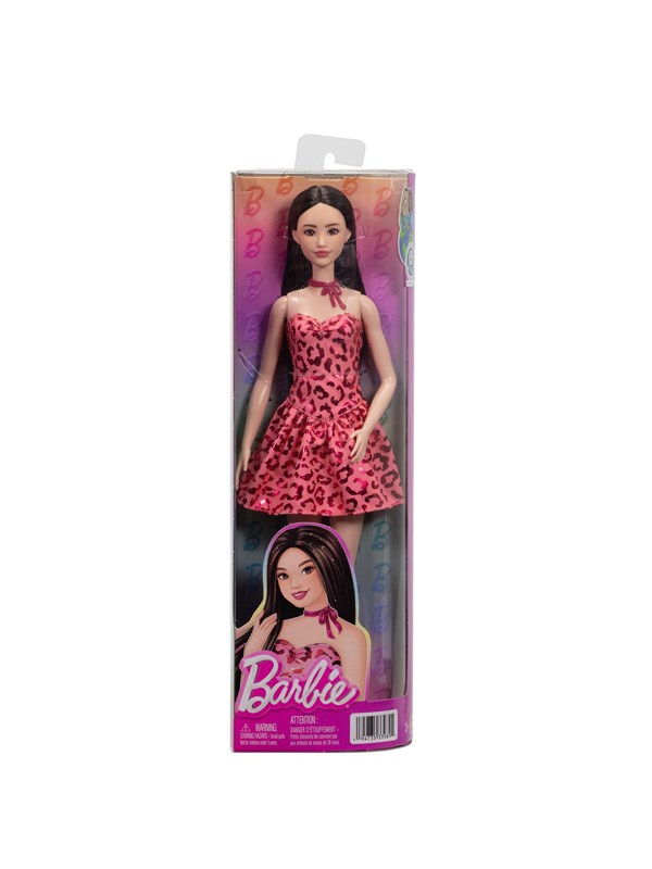 Barbie Fashionista Doll Pink Leopard Brunette