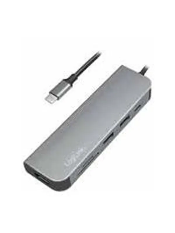 LogiLink USB 3.2 Gen 1 docking station 6-port PD with cable