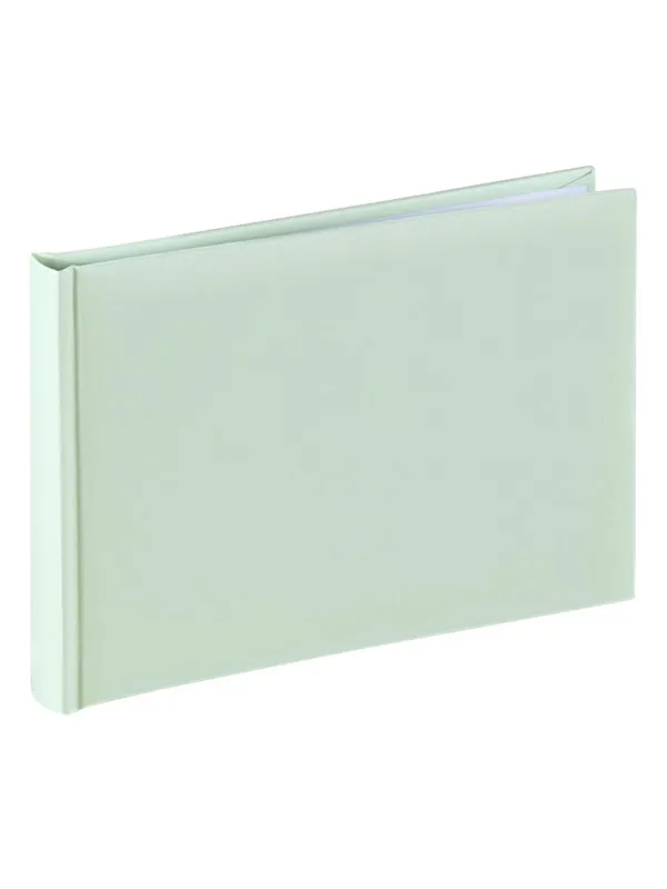 Hama "Fine Art" Bookbound Album 24x17 cm 36 White Pages lime green