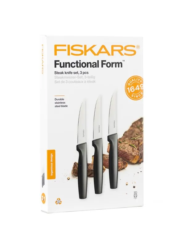 Fiskars Functional Form Steak knife set