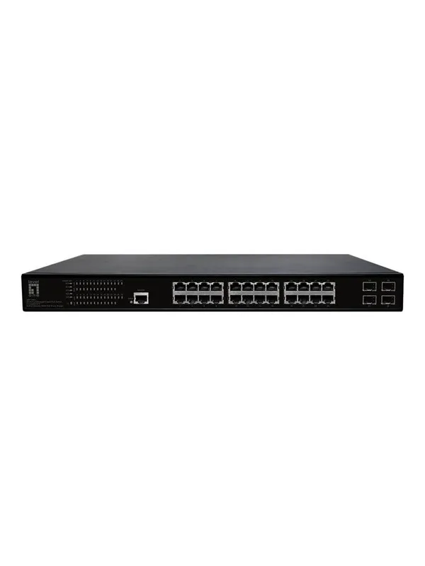 LevelOne GEP-2861 - switch - 24 ports - Managed - rack-mountable