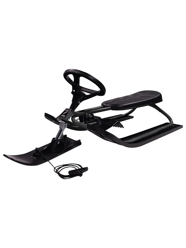 Stiga Snowracer ICONIC Steering Sledge (Grey/Black)
