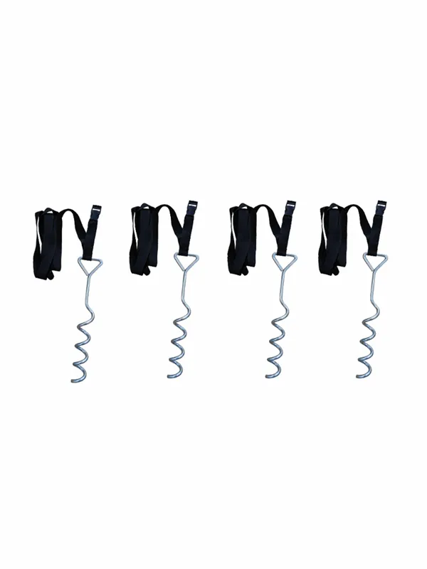 ASG trampoline storm protection set - 4 pcs.