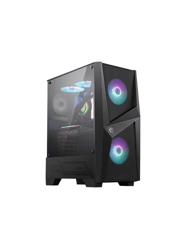 MSI MAG Forge 100R - Kabinett - Miditower - Svart
