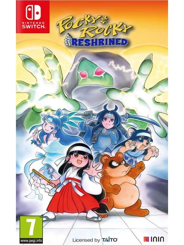 Pocky & Rocky Reshrined - Nintendo Switch - Action