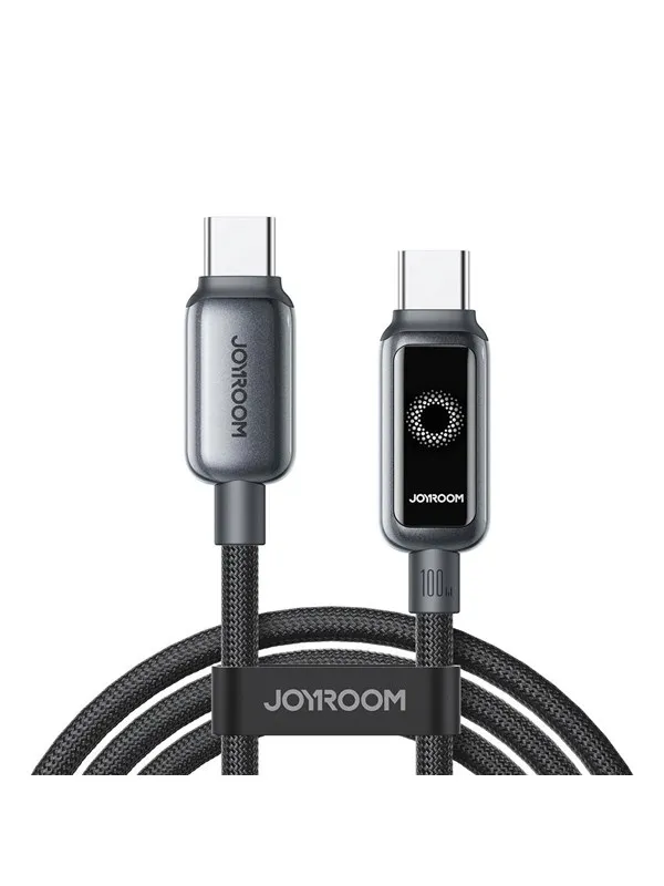 Joyroom S-A55 StarFlight cable 100W USB-C - USB-C 1.2m - black