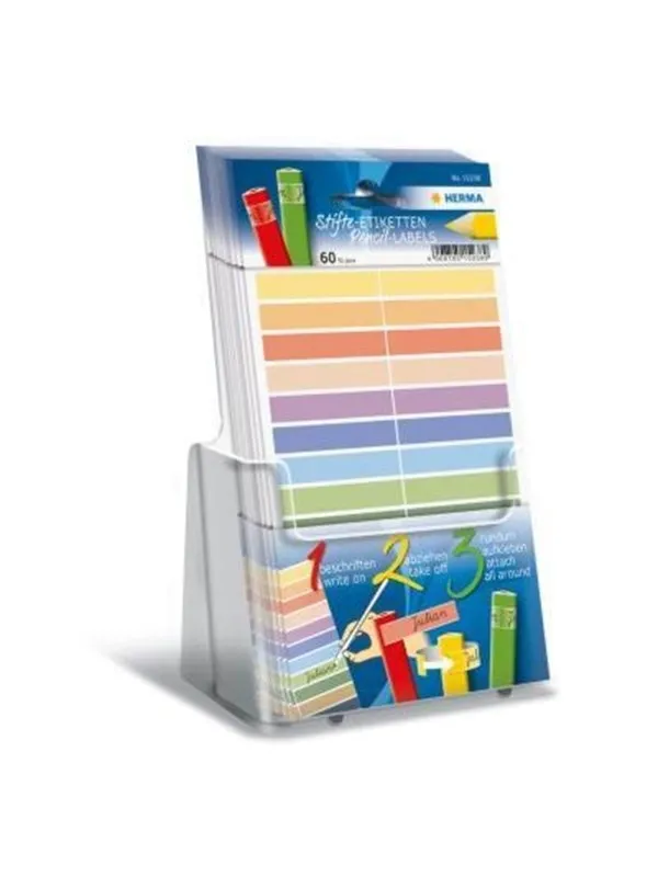 HERMA Pencil Labels 10x46 Display