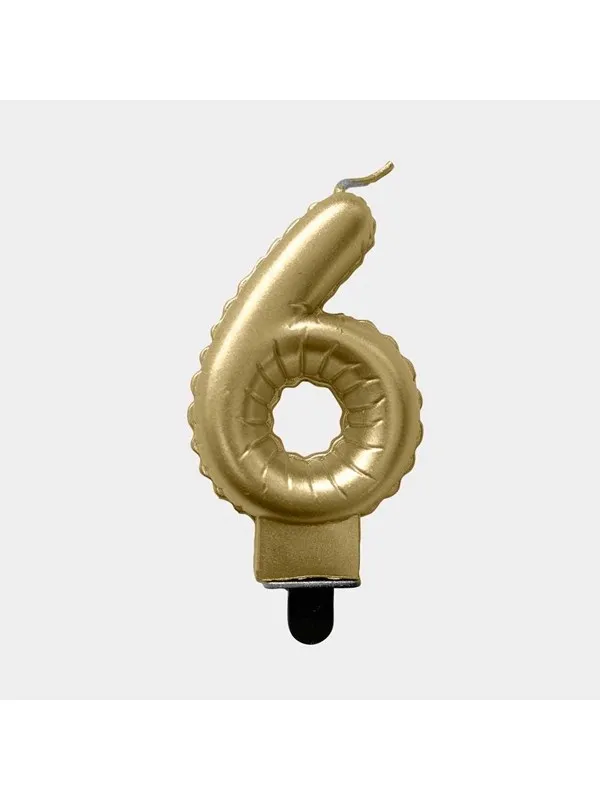 SCANSEASON Tallys 6  7.5 cm. guld