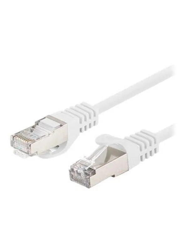 Lanberg patch cable - 1.5 m - white RAL 9010 - Hvit - 1m
