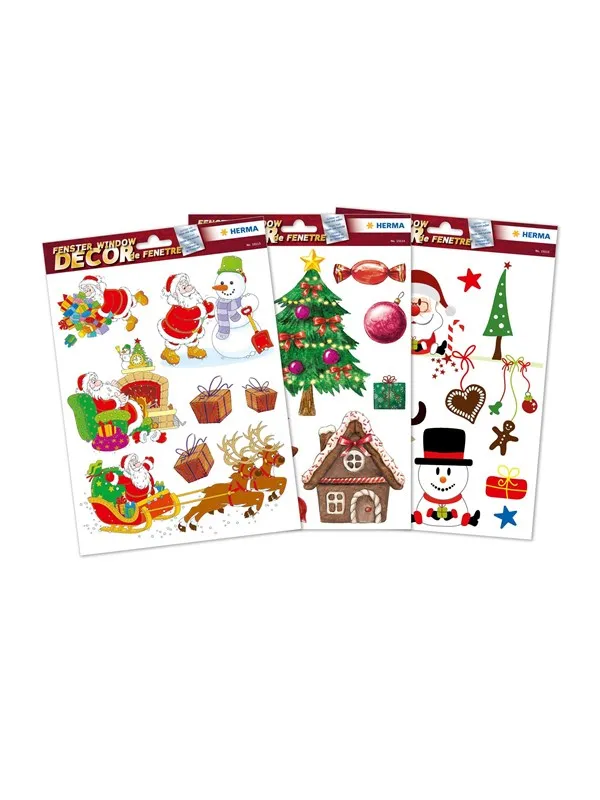 HERMA Set window pictures christmas children motives