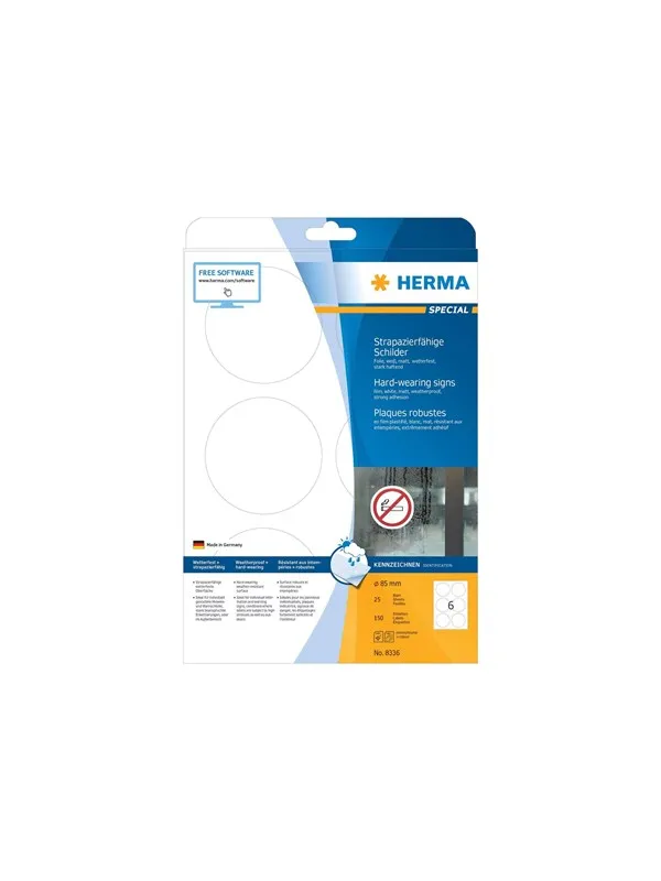 HERMA Special - Poyester - Mat