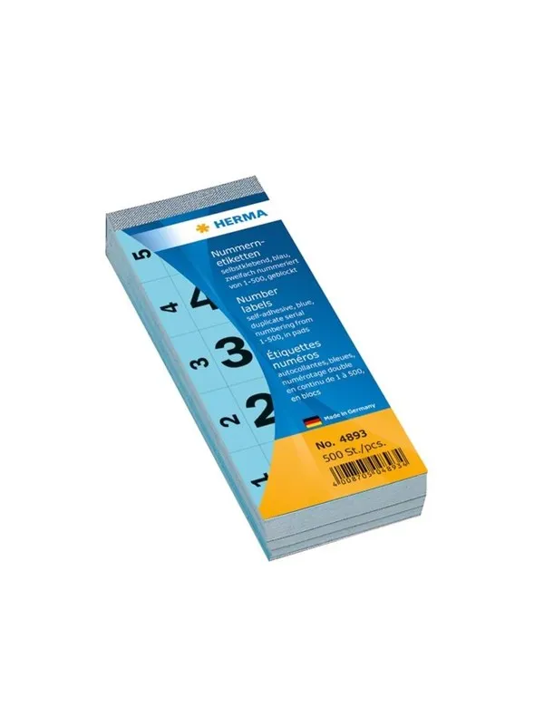 HERMA decoration adhesive - 2.8 x 5.6 cm - blue - paper