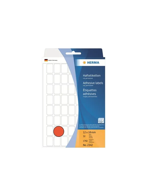 HERMA labels - 1792 label(s) - 12 x 18 mm