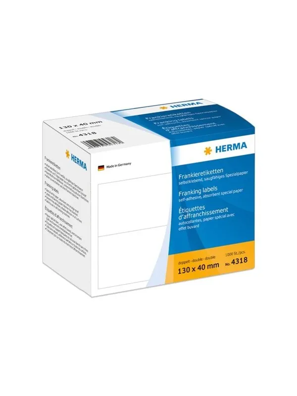 HERMA Franking labels - 1000 label(s) - 130 x 40 mm