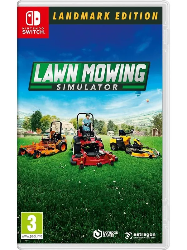 Lawn Mowing Simulator - Landmark Edition - Nintendo Switch - Simulator