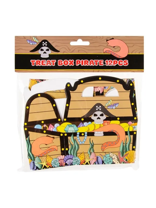 LG-Imports Pirate Treasure Chest giveaway box 12 pcs.