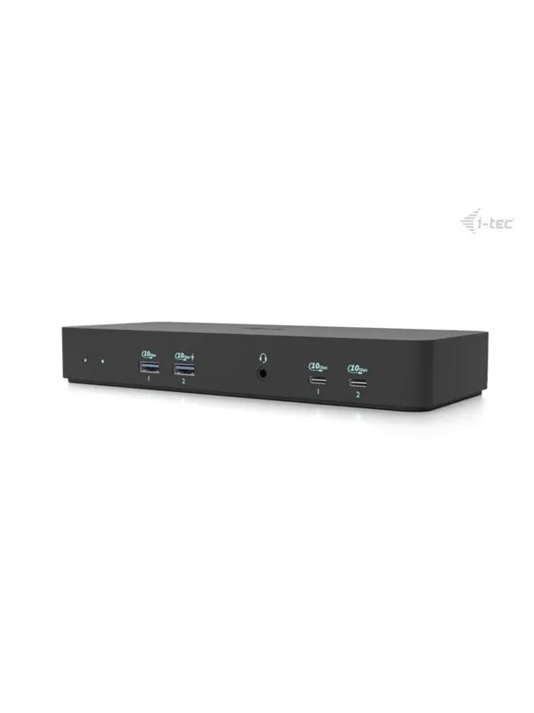 I-Tec - docking station - USB-C / USB4 / Thunderbolt 3 / Thunderbolt 4 / Thunderbolt 5 - HDMI 2 x DP - 1GbE