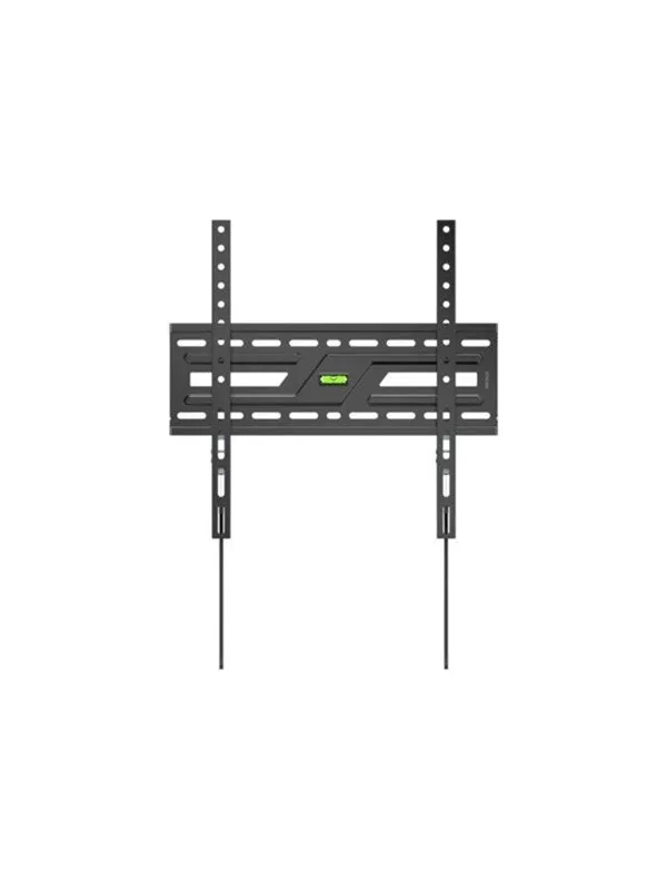 Deltaco mounting kit - for curved / flat panel - heavy-duty.75 kg fixed - black - Max 75 kg - recommended for 75"
