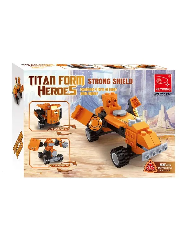 KEYIXING - Building set Titan Vehicles 3in1