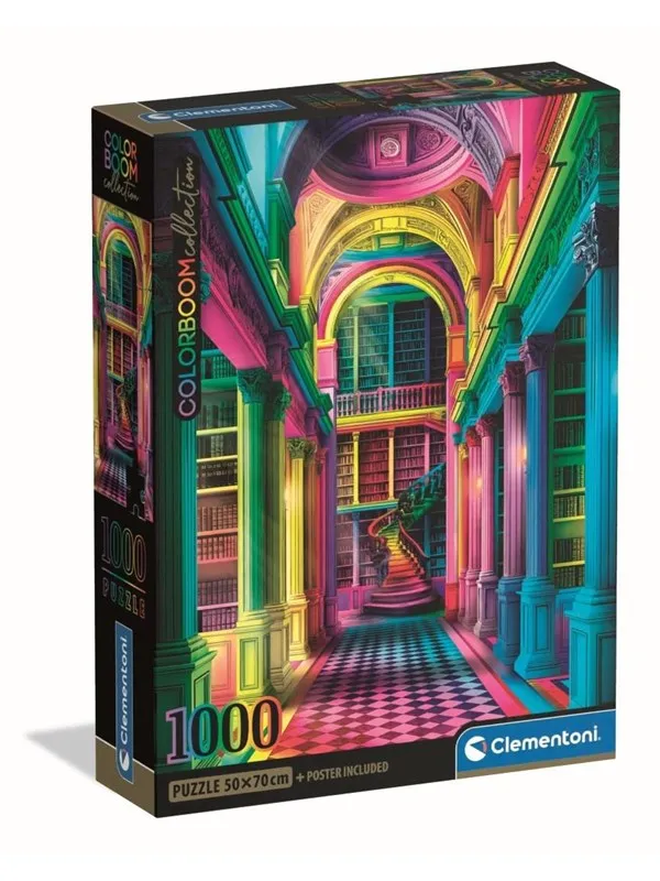 Clementoni Jigsaw Puzzle Colorboom Athenaeum 1000 pcs. Gulv