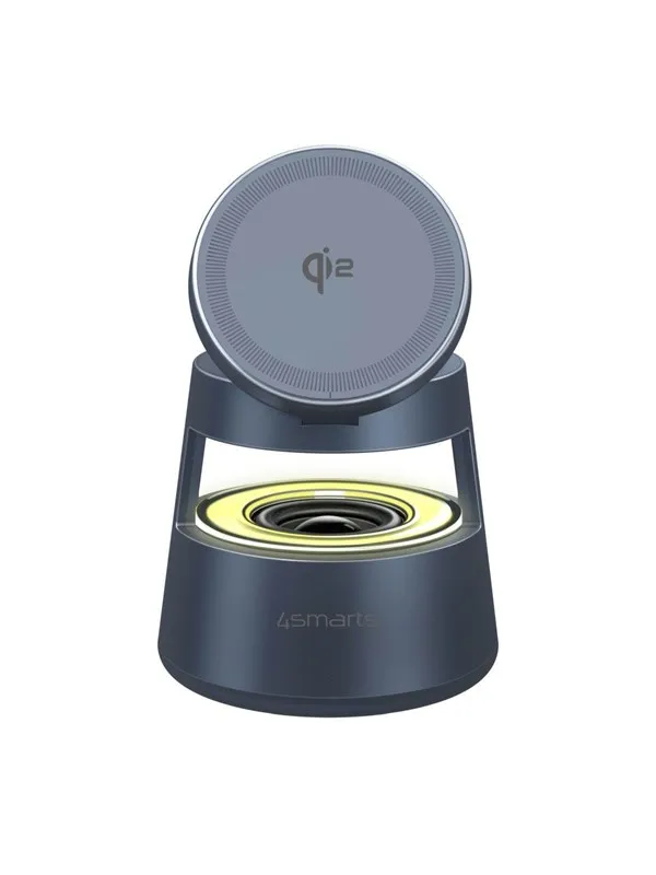 4smarts Qi2 Charging Station Aura Sound - Grey