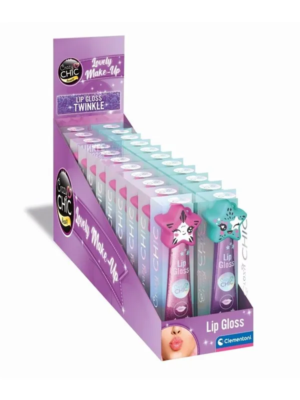 Clementoni Crazy Chic Lipgloss Star Purple/Blue