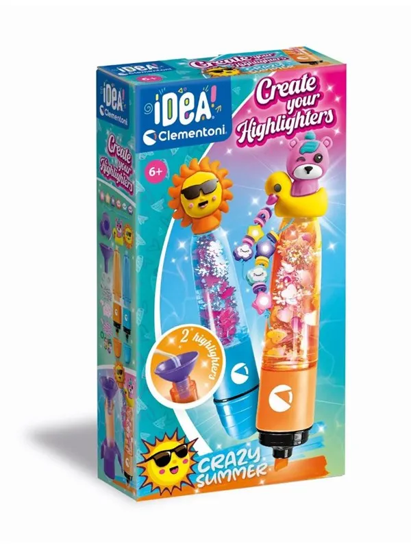 Clementoni Idea Make your own Highlighters - Crazy Summer