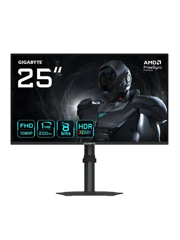 24,5" GIGABYTE G25F2 EK - 1920x1080 (FHD) - 200Hz - IPS