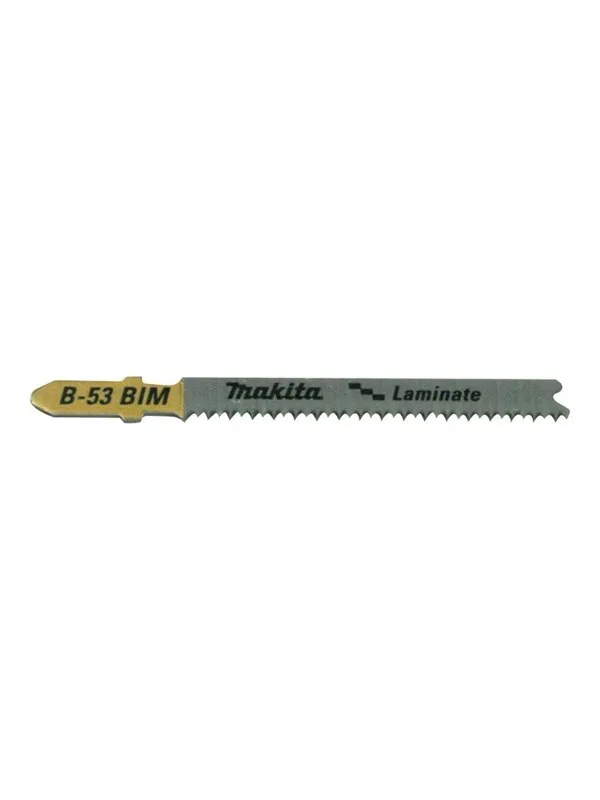 Makita B-53 - jig saw blade - for wood plastic chipboard plywood laminate hardwood veneered wood melamine faced chipboard (MFC) laminated wood - 5 pieces