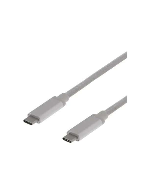 Deltaco USBC-1361 - USB-C cable - 24 pin USB-C to 24 pin USB-C - 50 cm