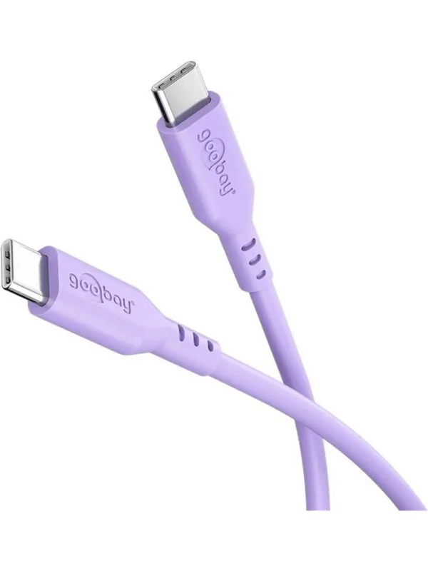 Pro USB-C <-> USB-C - PD 60W - 1.5m - Purpur - USB-kabel