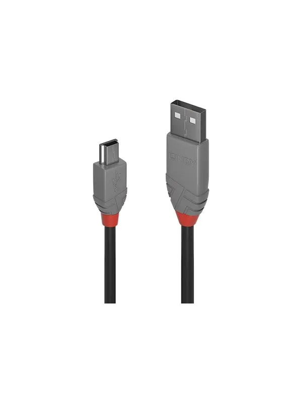 Lindy Anthra Line - USB cable - USB to mini-USB Type B - 5 m