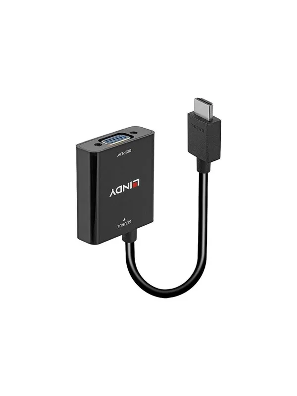 Lindy - video converter - black