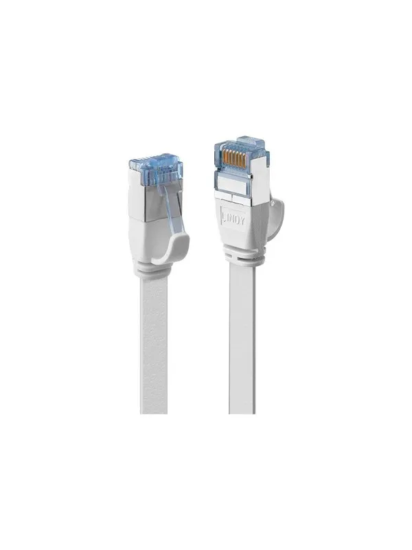 Lindy patch cable - 2 m - white - Hvit - 2m