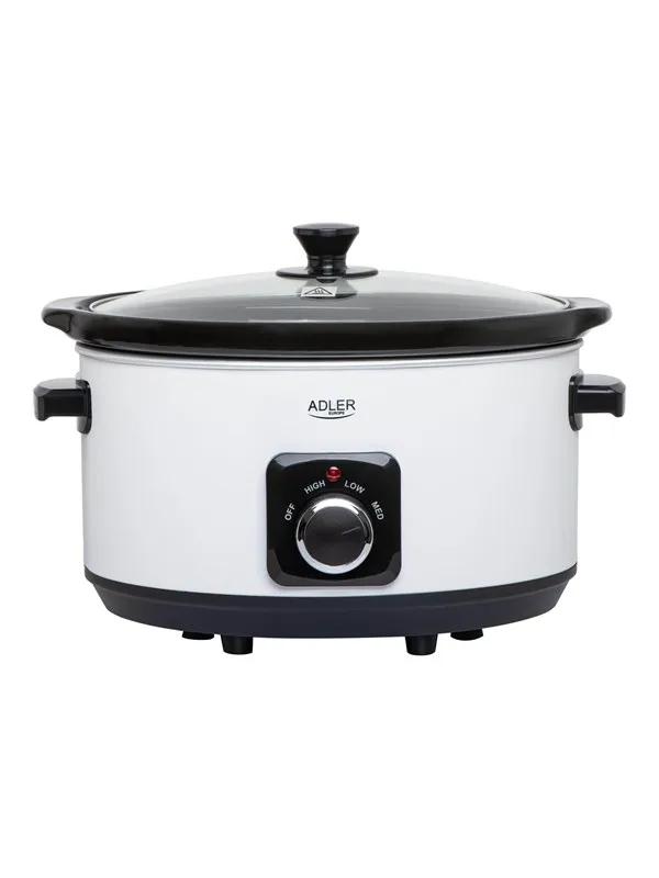 Adler AD 6413w - slow cooker - white