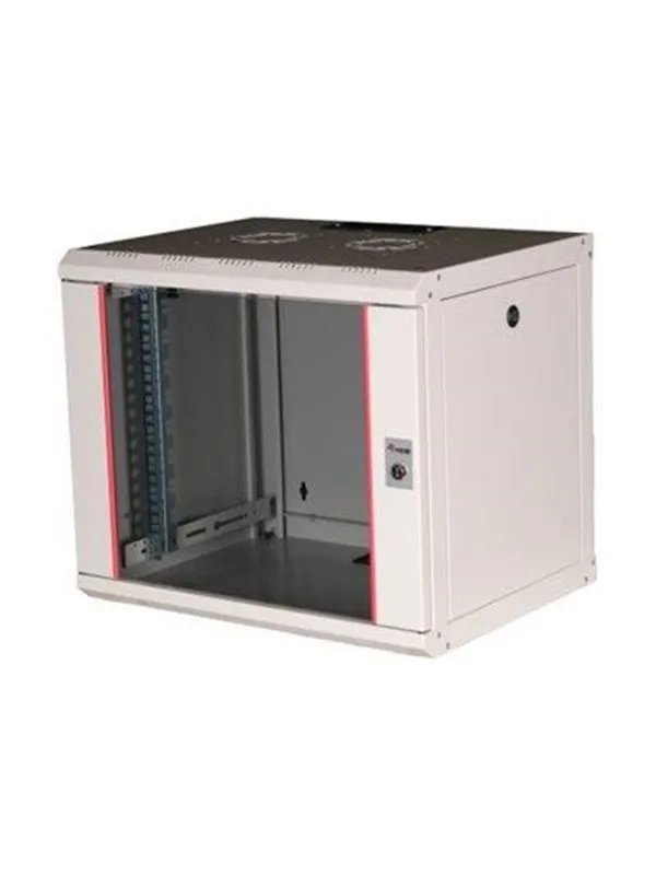 Equip Pro Mount - rack - 600x450 mm with glass door removable and lockable panels assembled - 9U