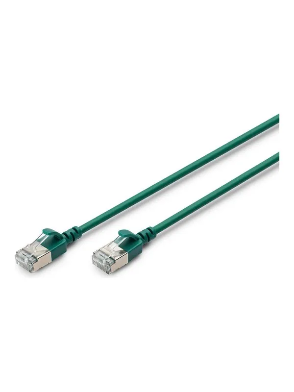 DIGITUS patch cable - 3 m - green - Grønn - 3m