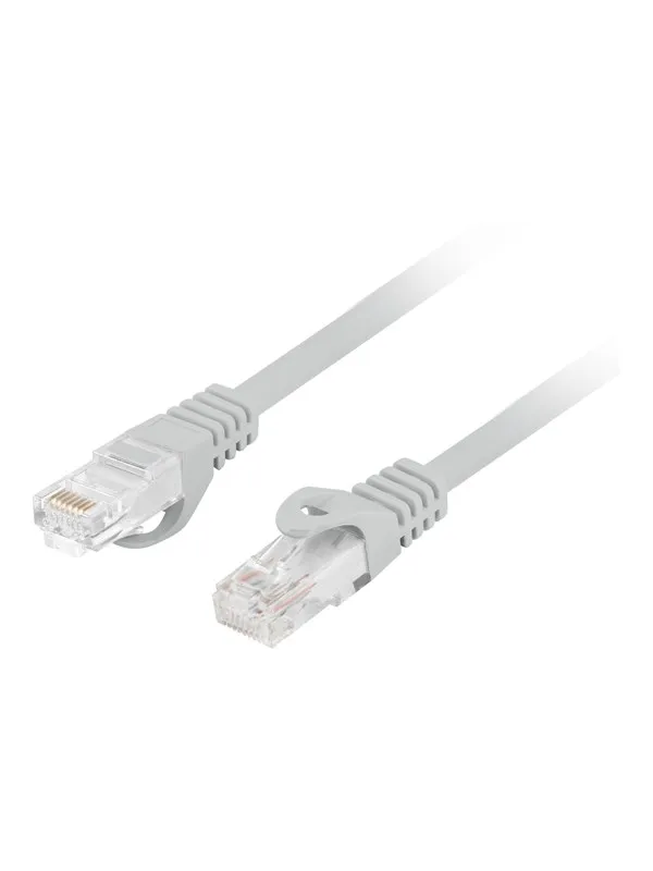 Lanberg patch cable - 1.5 m - grey - Grå - 1m
