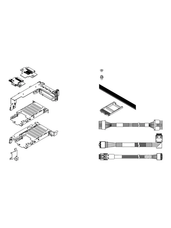Lenovo - 7mm RAID SATA/NVMe Enablement Kit