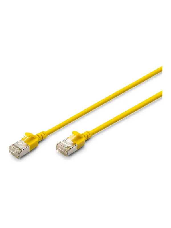 DIGITUS patch cable - 3 m - yellow - Gul - 3m