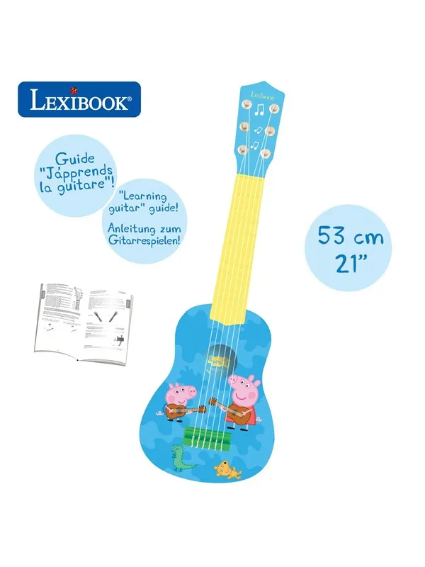 Peppa Pig My First Guitar - 54 cm