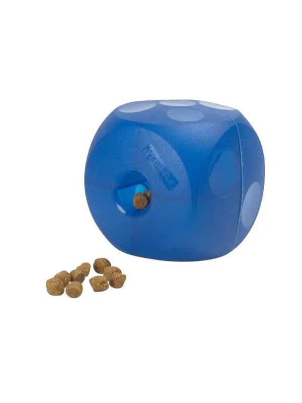 Buster - Soft Cube Blue 12x12cm treat dispenser