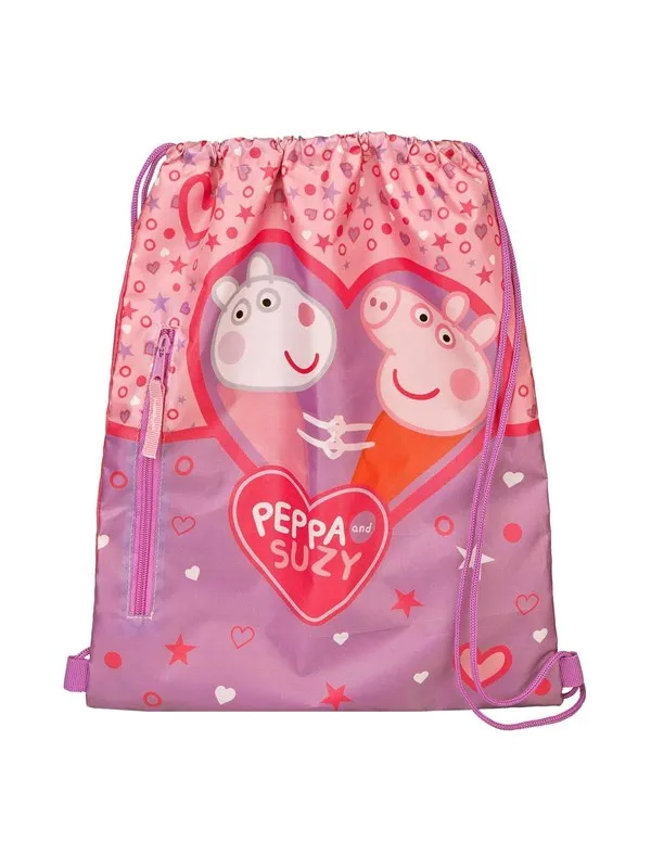 Peppa Pig Gym Bag Peppa & Suzy