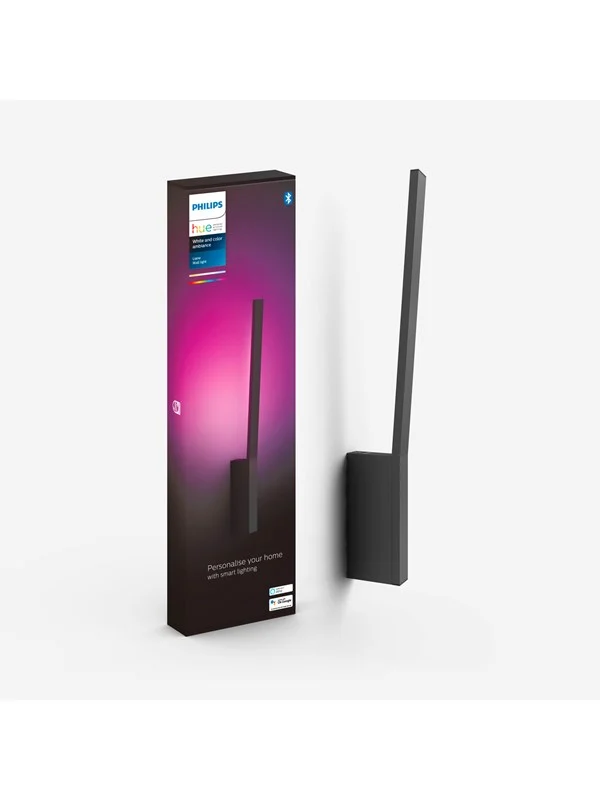 Philips Hue Liane Vegglampe - Svart