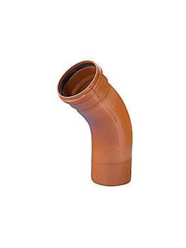 Wavin PVC bend 45° 250mm