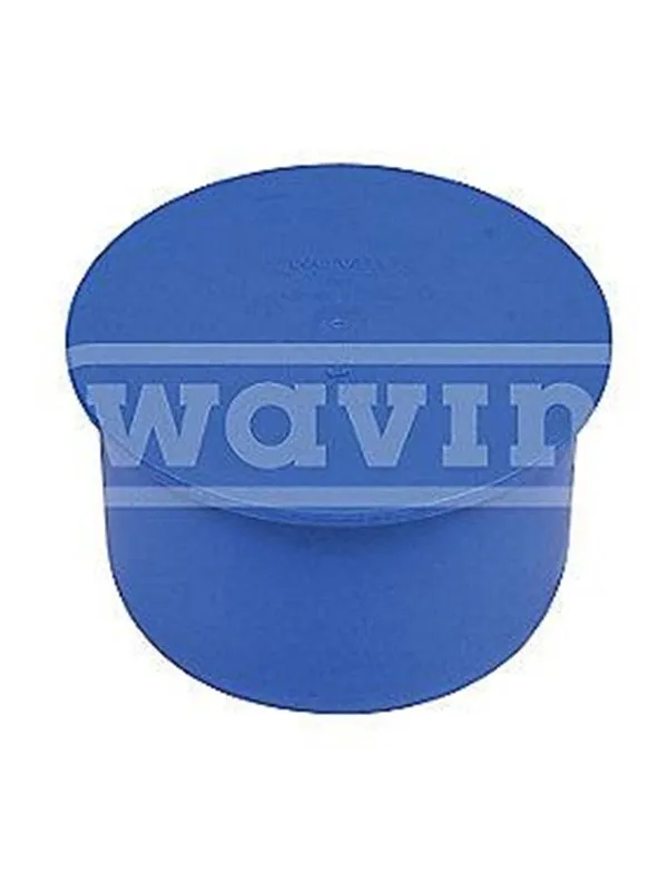 Wavin PP plug 160mm. Blue