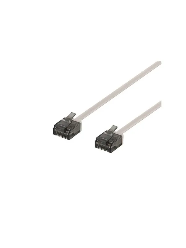 Deltaco patch cable - 1.5 m - grey - Grå - 1meter