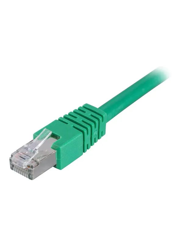 Deltaco LAN CAT 6 - F/UTP - Grønn - 1meter