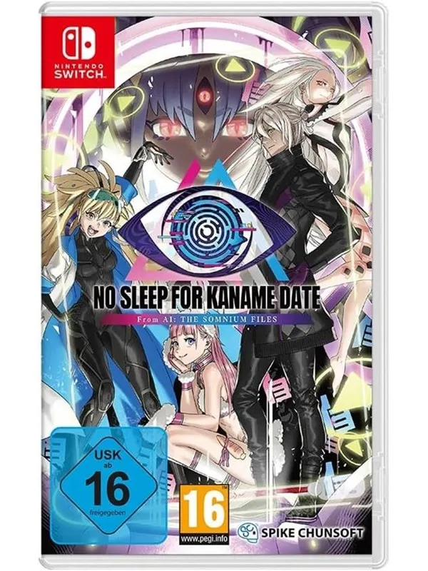 No Sleep for Kaname Date - From AI: The Somnium Files - Nintendo Switch - Action/Adventure